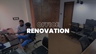 Complete Office Renovation at low cost  Interior Design | Hamza Asghar