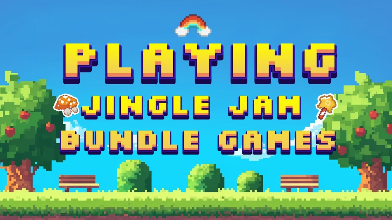 Checking out Jingle Jam games - Jingle Jam 2025