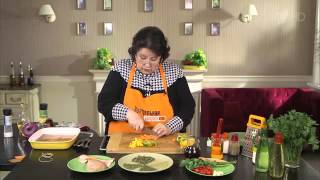 Рецепт куриной грудки в беконе с овощами, запеченной в гриль-бумаге Рецепт куриной грудки в беконе с овощами, запеченной в гриль-бумаге