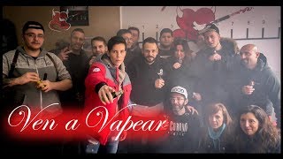 Fiesta en VEN A VAPEAR / Todo una VAPE SHOP / Vape party