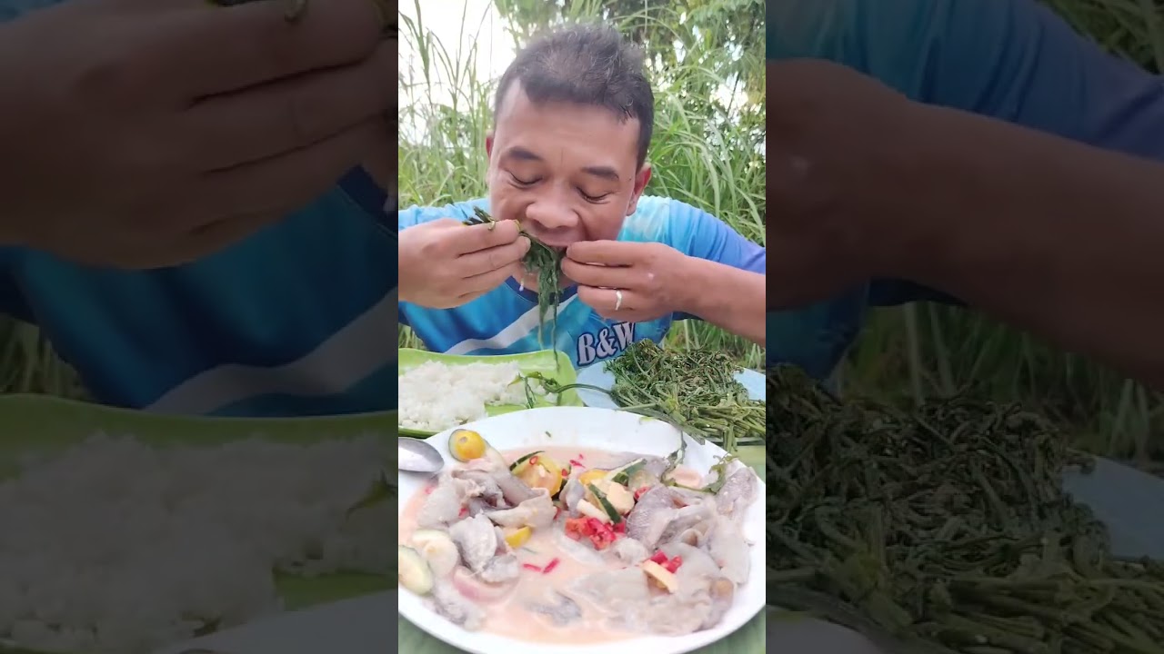 Kumbati Kinilaw Pako og Isda Mga Bai