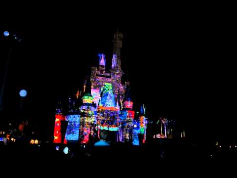 laser-show-in-cinderella's-castle@orlando