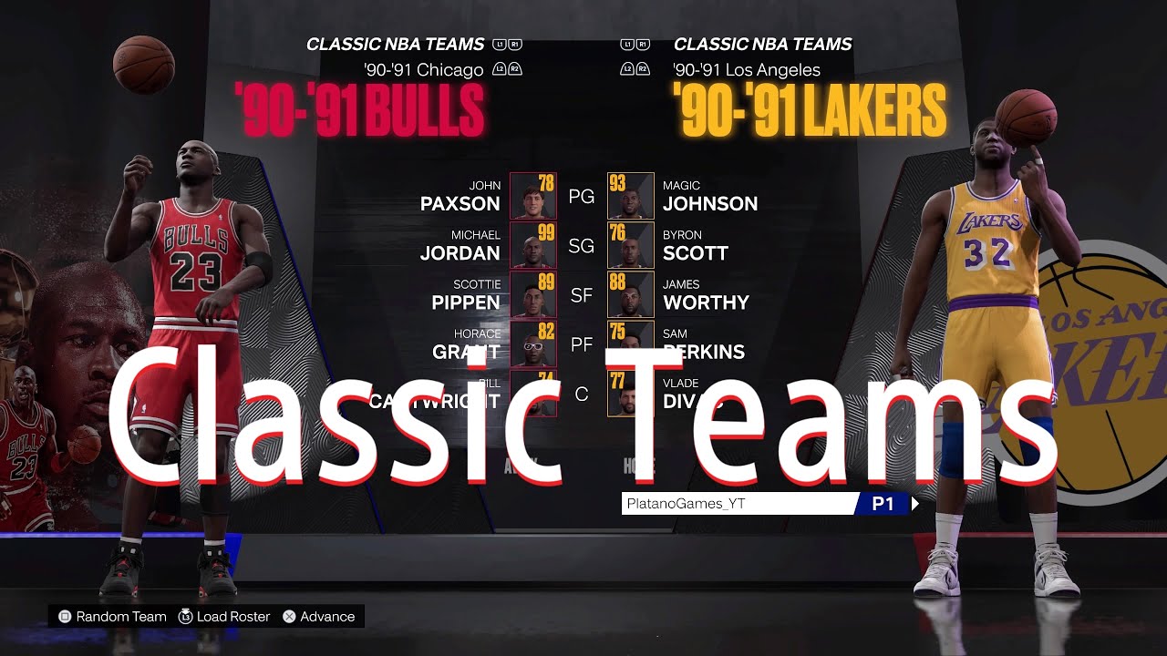 NBA 2K - New players added to All-Time & Classic teams