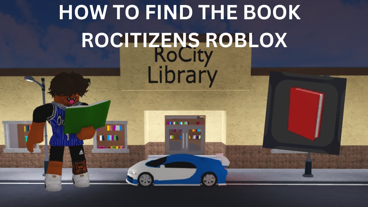 How to get the Book prop in Rocitizens (Roblox) YouTube