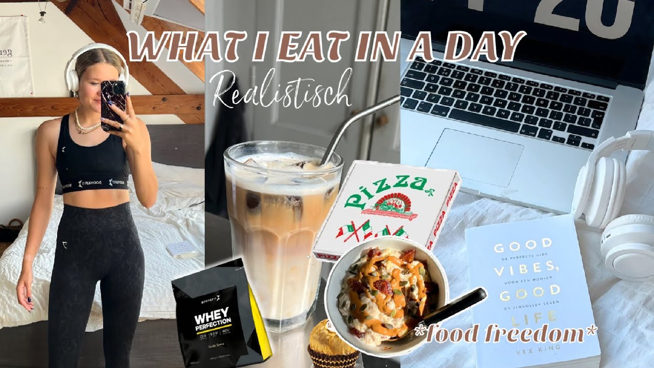 VLOG wat ik eet op een dag & eerste school dag.🍋