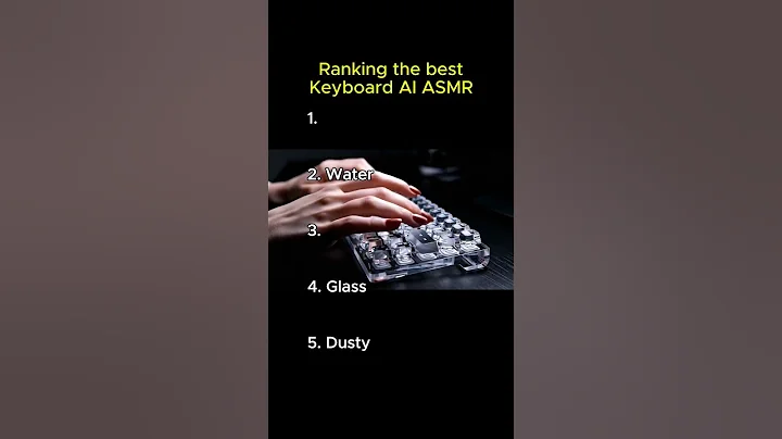 Ranking the best keyboard asmr ai videos #ai #asmr #relaxing #asmrsounds #keyboard
