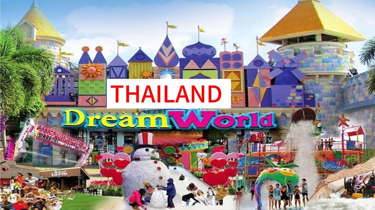 Exploring Dream World Thailand | Best Attractions & Rides 🔥 #travel #thailand