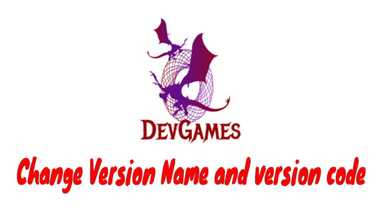 Change Version Name and version code - YouTube