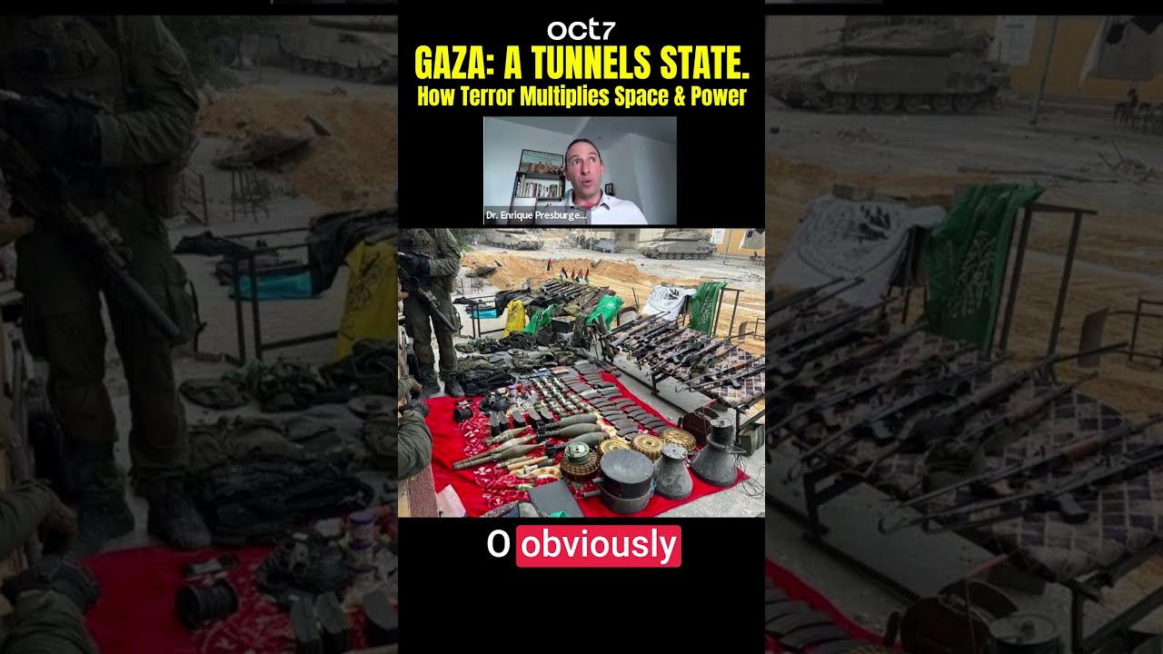 Gaza A Tunnels State How Terror Multiplies Space Power