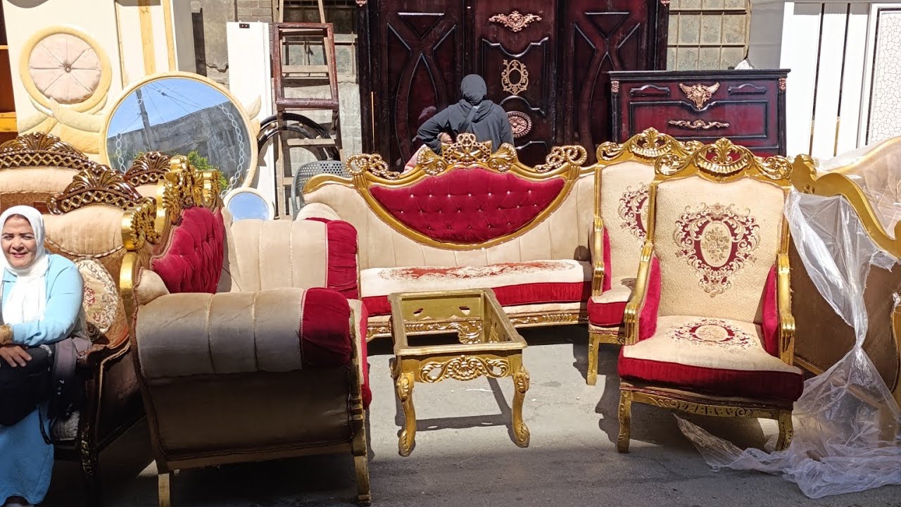 سوق الجمعه بالإسكندرية اسعار الاثاث المستعمل و الانتريهات