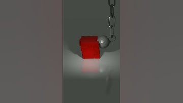 This is a simulation of rigid body cubes made with Blender