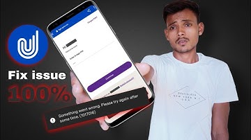 Upstox Account Opening Problem Solve|Something Went Wrong Please Try Again After Some Time