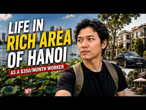 Inside Hanoi's Wealthiest Neighborhood | Ciputra, West Lake Tour & Bun Cha Hanoi