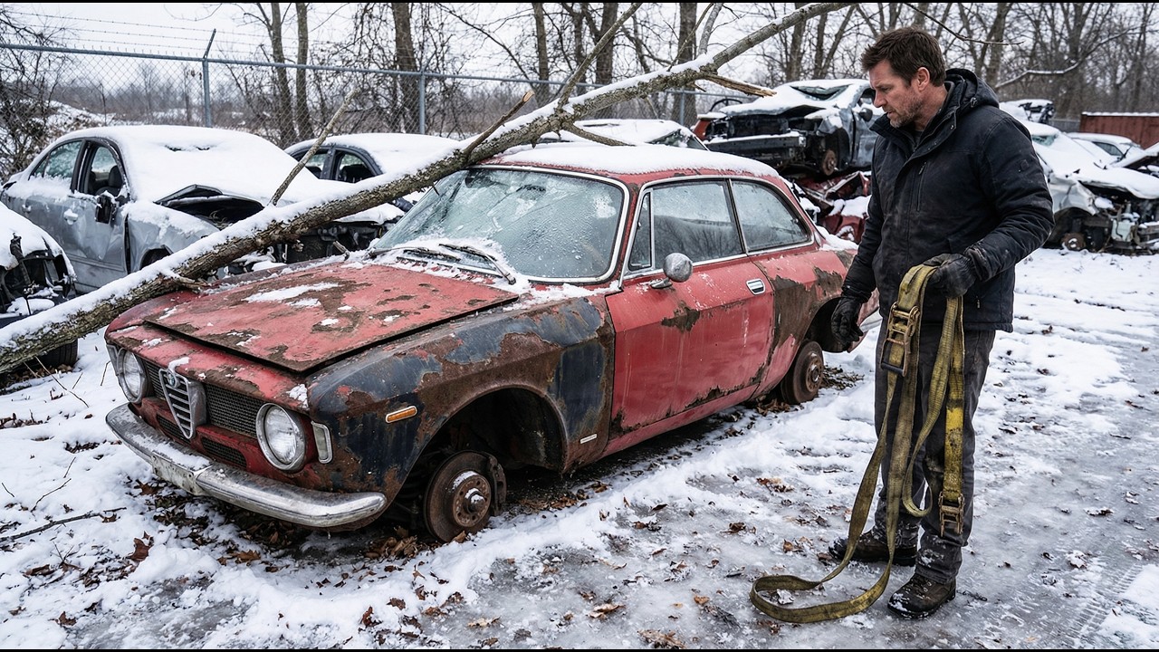 I Found an Abandoned Alfa Romeo Giulia Sprint GTA and Bought It for ONLY $500!