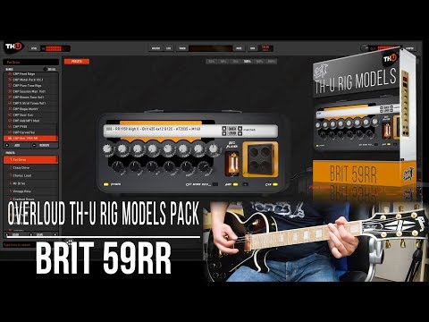 Overloud TH-U Rig Models Pack | Brit 59RR | Playthrough Demo (Marshall 1959RR Randy Rhoads)