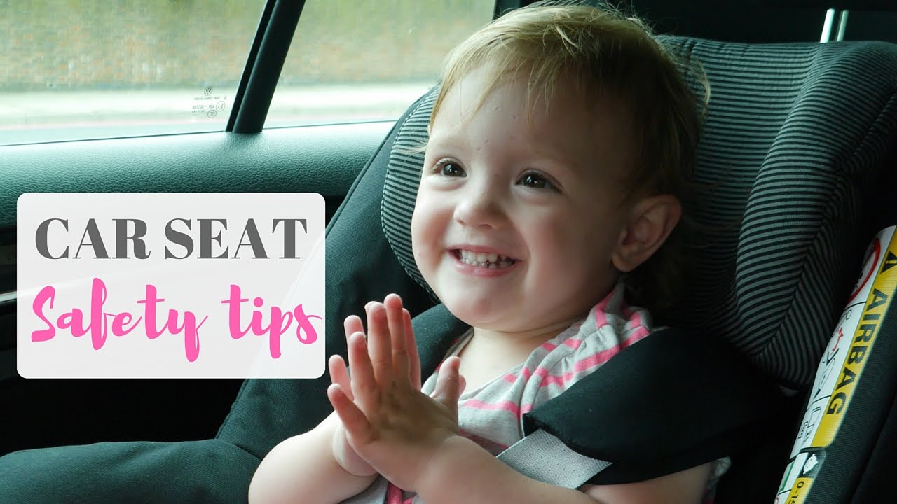 Car seat safety tips for parents, with MaxCosi ad YouTube