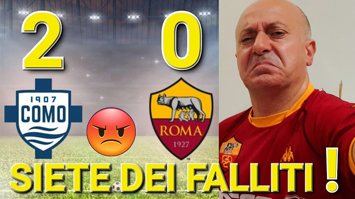 😡GOL di GABRIELLONI e PAZ in LIVE‼️ COMO-ROMA 2-0 ⛔️ MI VIENE da PIANGERE😢