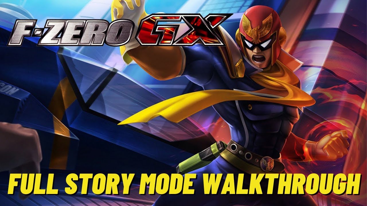 F-Zero GX (Dolphin Emulator/Gamecube) - Story Mode Full Gameplay ...