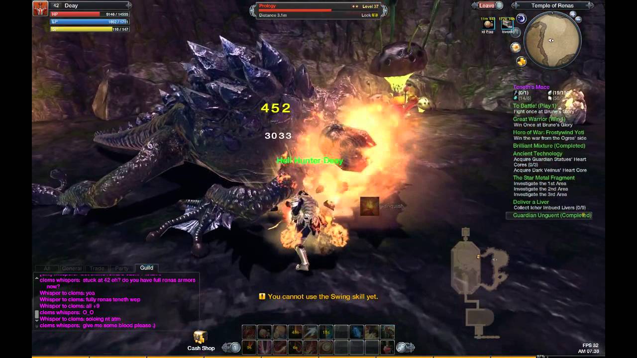 RaiderZ Zerk Solo Temple of Renas