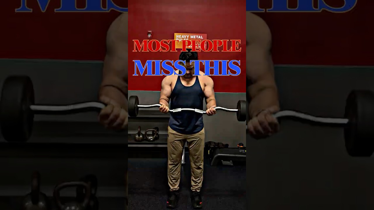 MOST PEOPLE MISS THIS #hypertrophytraining #timeundertension #musclebuilding #gymtips #fitness