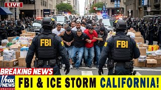 5,400 FBI & ICE Agents Raid CJNG’s California Network — 3.8 Tons of Drug Seized | US Military