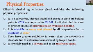 Dihydric Alcohols