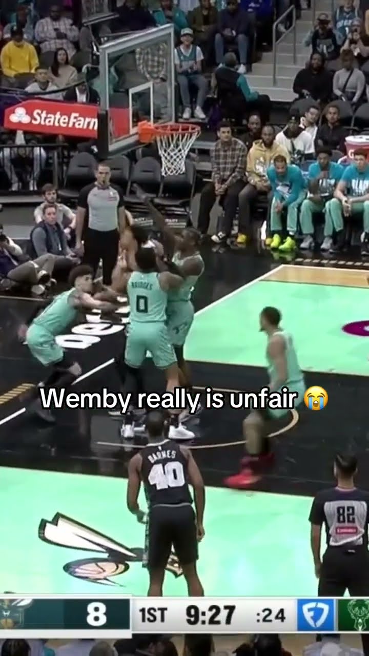Effortless for Wemby ?