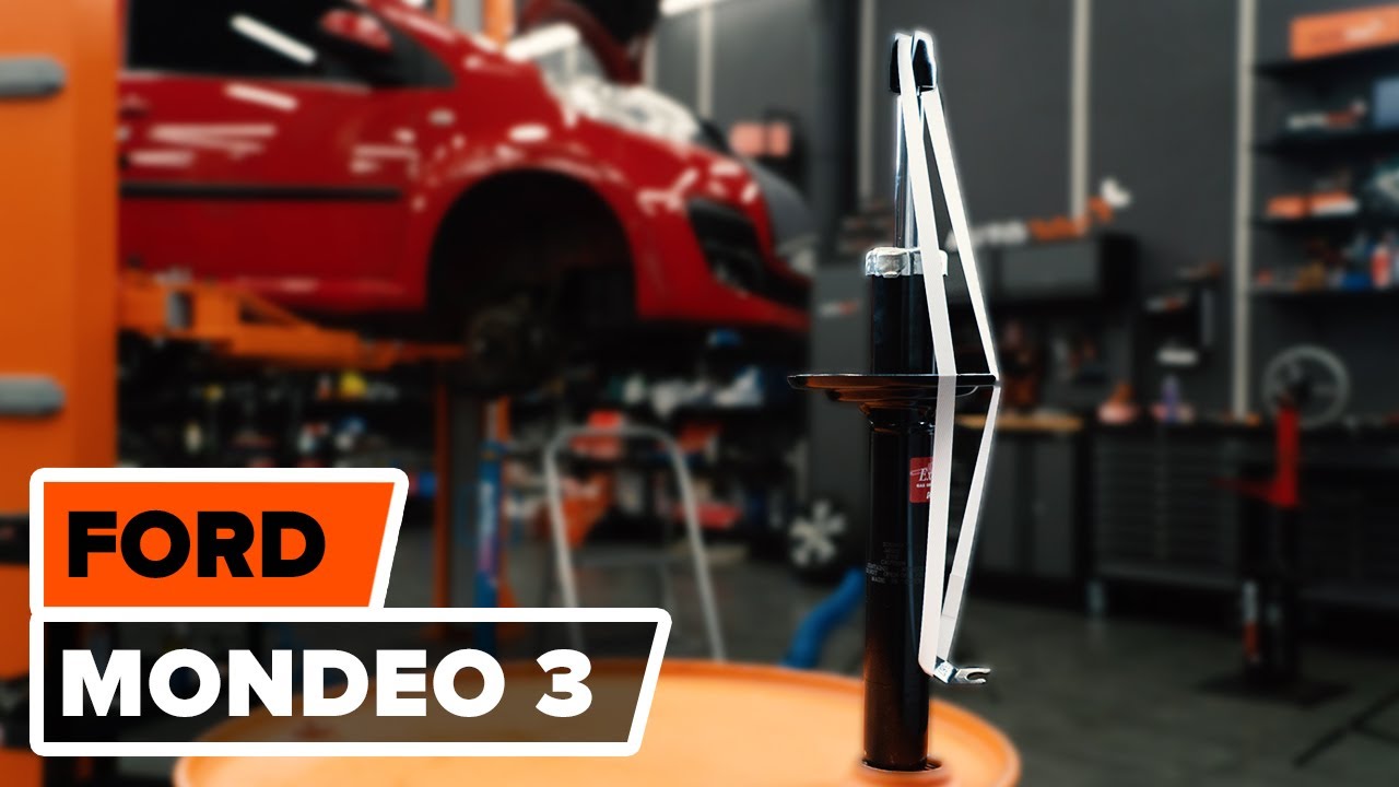 FORD MONDEO 3 Első lengéscsillapítók csere [ÚTMUTATÓ]