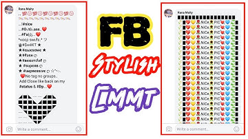 How to do stylish comments on Facebook post
