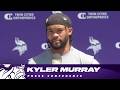 Kyler Murray on Working with Josh McCown &amp; Learning a New Offense and System | Minnesota Vikings