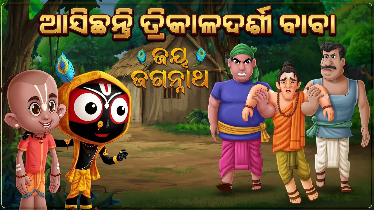 ଆସିଛନ୍ତି ତ୍ରିକାଳଦର୍ଶୀ ବାବା | Jay Jagannath | Official Odia Animated Series | EPISODE-076
