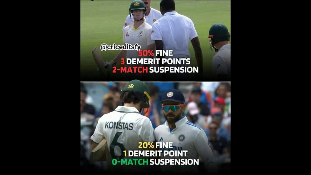 "Same Mistake, Different Punishment? 🏏" 