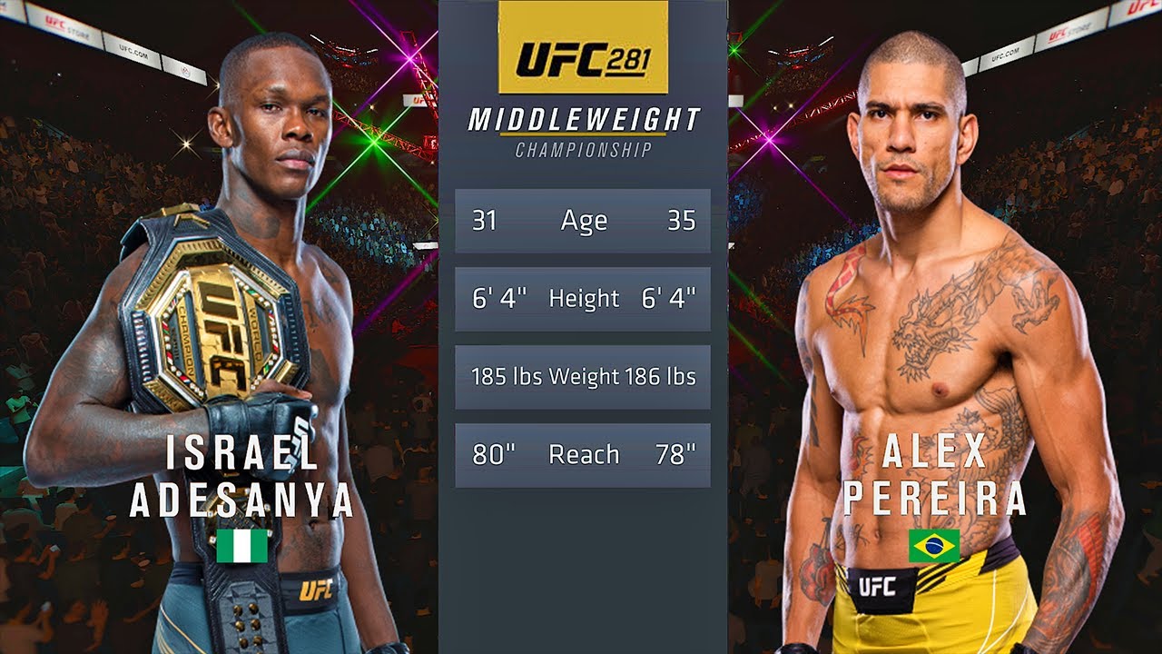 UFC 281 Adesanya vs