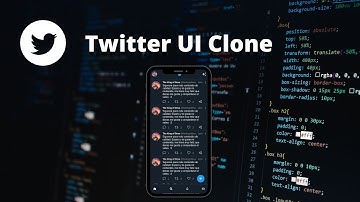 Twitter UI Clone | HTML and CSS