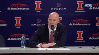 John Groce Postgame Interview vs. Iowa