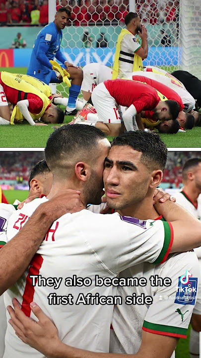 🇲🇦 Morocco Create History! #worldcup #croatia #belgium #canada #ziyech #hakimi