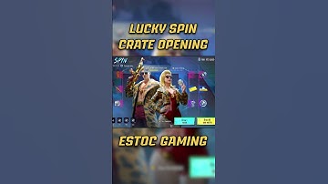 Lucky Spin Crate Opening 😀 | #shorts #youtubeshorts #estocgaming #estocbgmi #podcast #pubgmobile