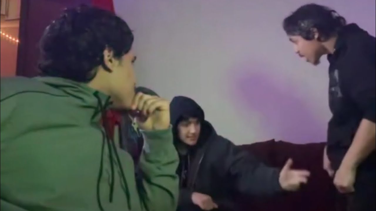 I tried recording a normal night with my cousins…This happened 😂