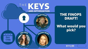 The FinOps Draft | The Keys to AWS Optimization | S11 E3