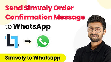 How to Send Simvoly Order Confirmation Message to Whatsapp - Simvoly WhatsApp Integration