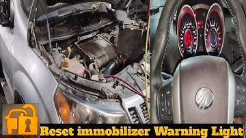 Immobilizer Warning Light Reset On Autel MX900 Car Diagnostic Scanner | XUV500 Starting problem Fix