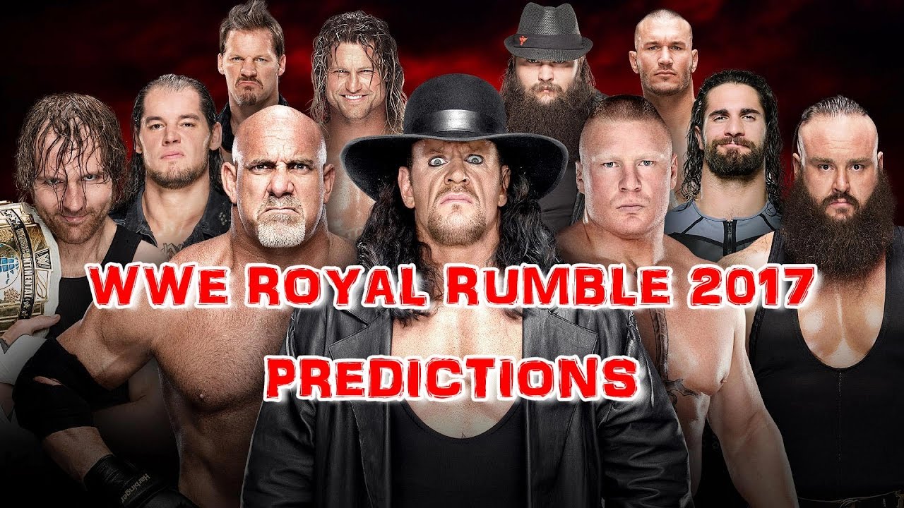 WWE Royal Rumble 2017 30 Man Royal Rumble Match YouTube