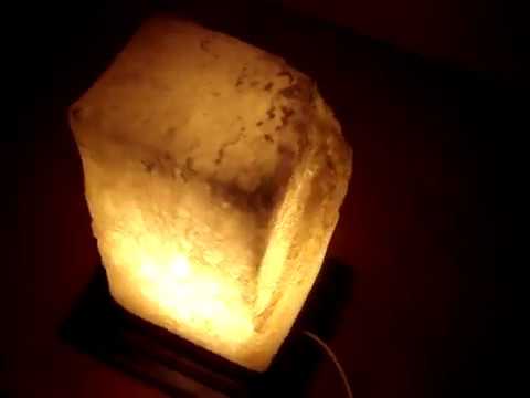 Светильник из соли