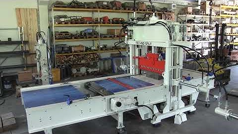 Fully automatic concrete block splitting plant TS 136/40 120T