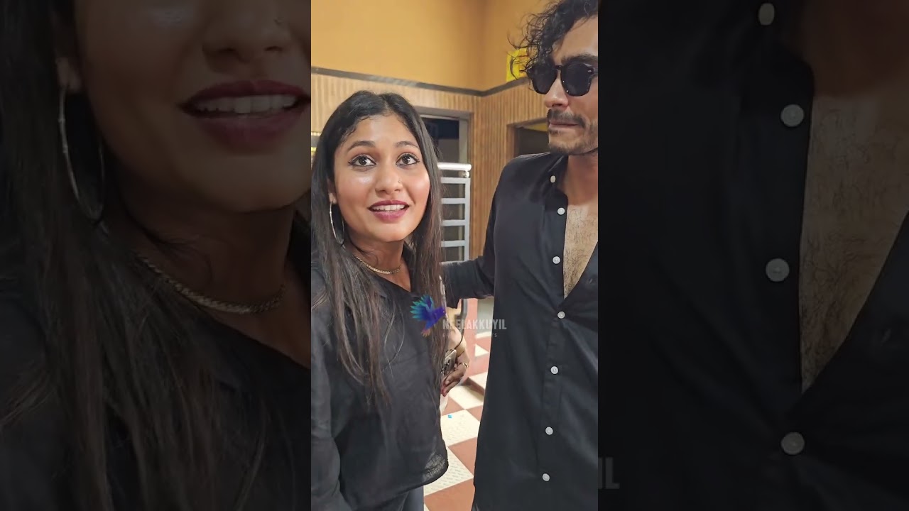 Officer on duty movie actor vishaknair and wife🤍 