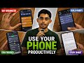 How to use your Phone PRODUCTIVELY as a STUDENT !!
