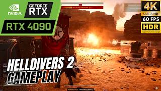 YAAAAYYYYY!! HELLDIVERS 2 | RTX 4090 | 4K UltraHD HDR 60fps | Max Graphics | PC-No Commentary