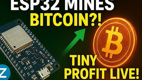 ESP32 Mining SHA-256 for Tiny Profits! | Zpool + Nexgengizmo Demo