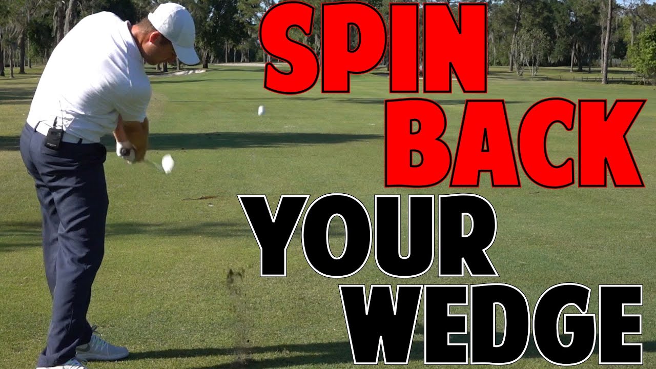 How to Spin Back Your Wedges Now!! YouTube