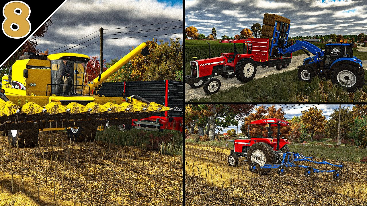 Muhtarın Patoz Samanını Satın Aldım! Pancar Söküyoruz Fs 25 Roleplay Alaca Rp S4B8